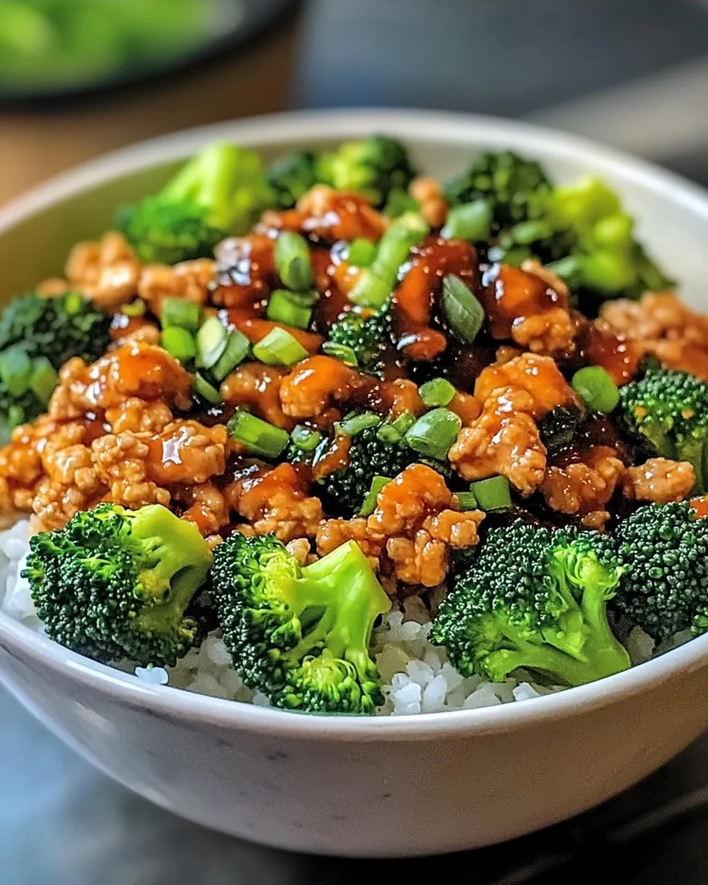 30-Minuten Hochprotein Hühnchen und Brokkoli Schalen