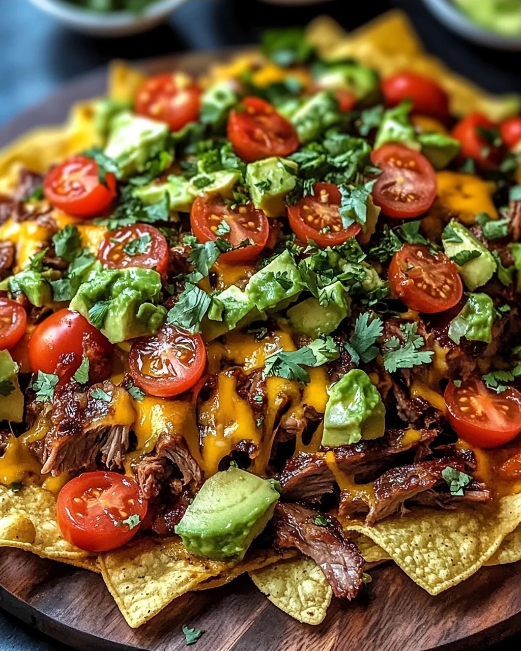 BBQ-Rippchen-Nachos für den perfekten Genuss