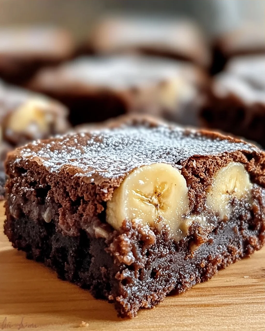 Bananenbrot Brownies für schokoladige Glücksmomente