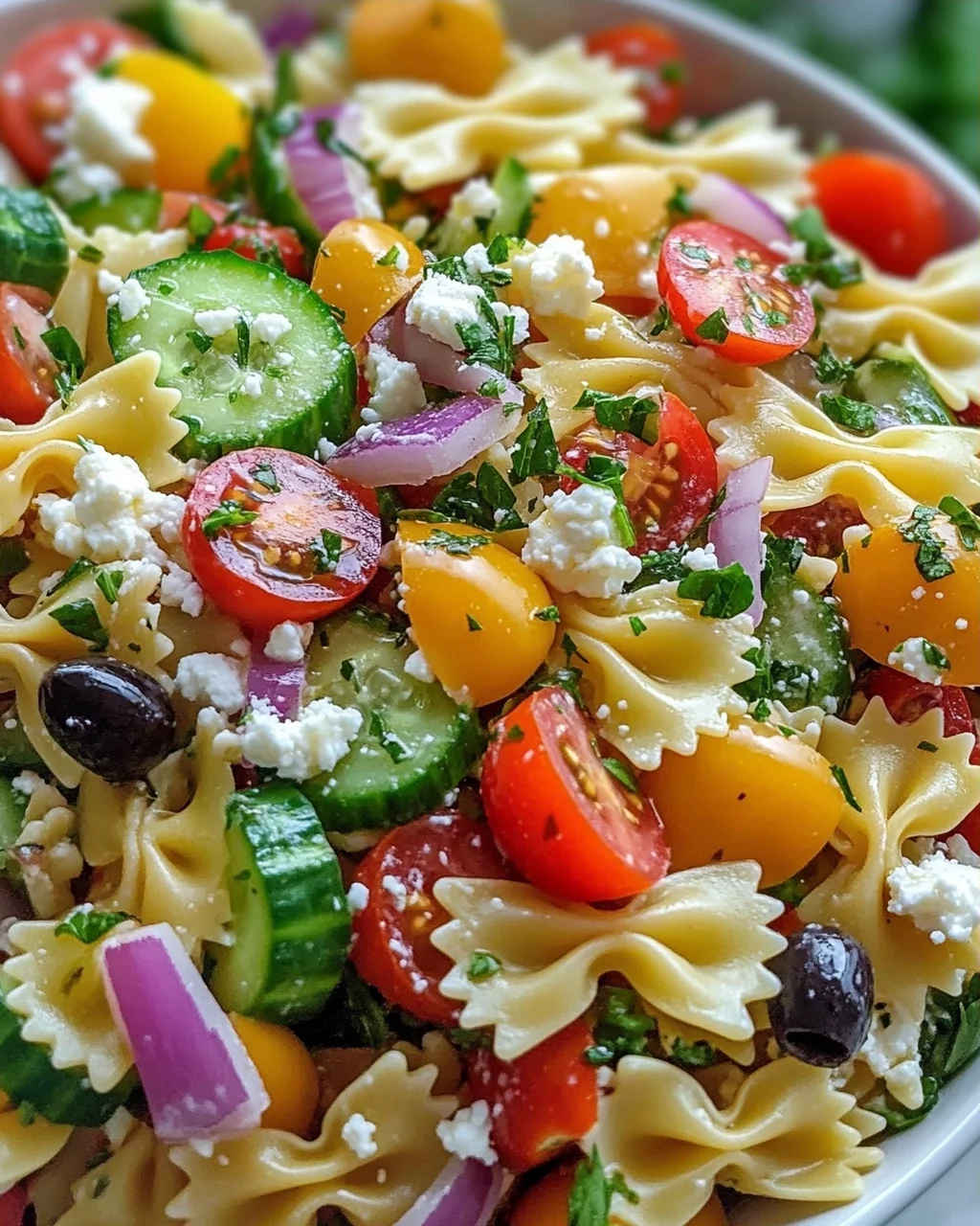 Bow Tie Pasta Salat: Schnell, frisch & unwiderstehlich!
