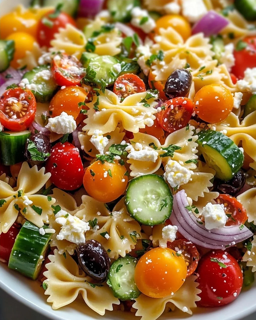 Bow Tie Pasta Salat: Schnell, frisch & unwiderstehlich!