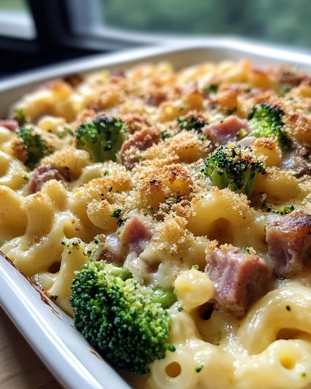 Broccoli Beef Ham Mac & Cheese Bake: Der unwiderstehliche Ofenhit!