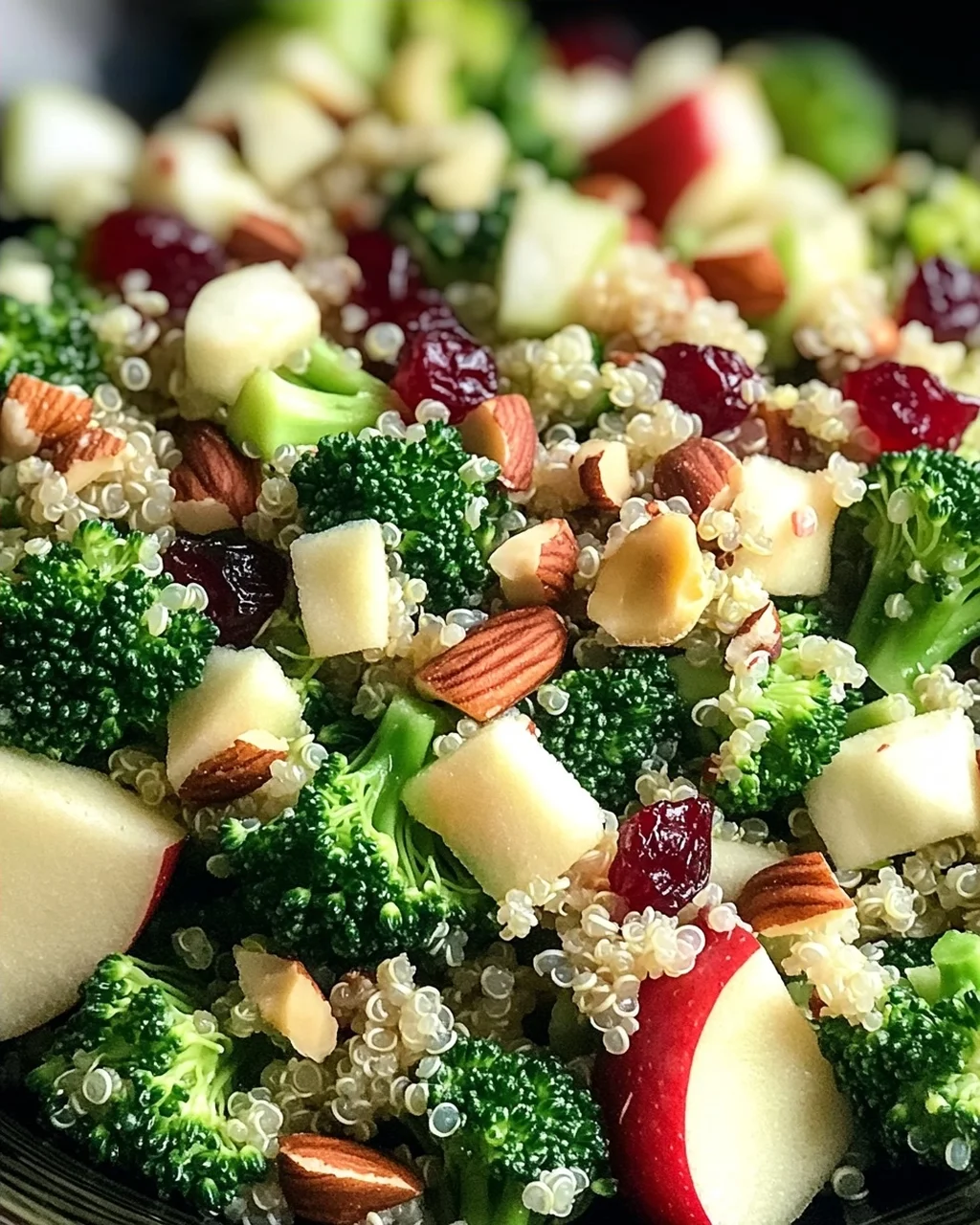 Brokkoli Apfel Quinoa Salat für gesunde Genießer