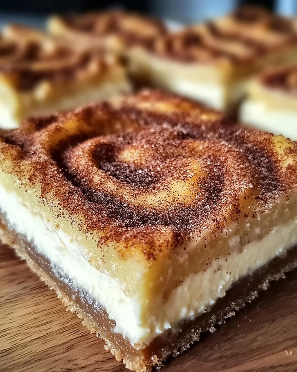 Churro Käsekuchen Riegel für köstliche Momente