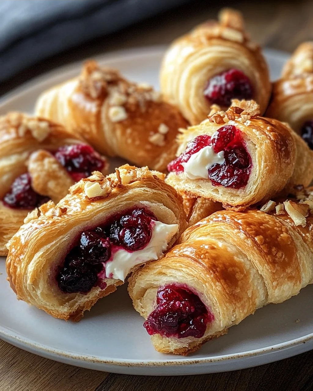 Cranberry Cream Cheese Crescent Bites: Leckerer Snack für Feste