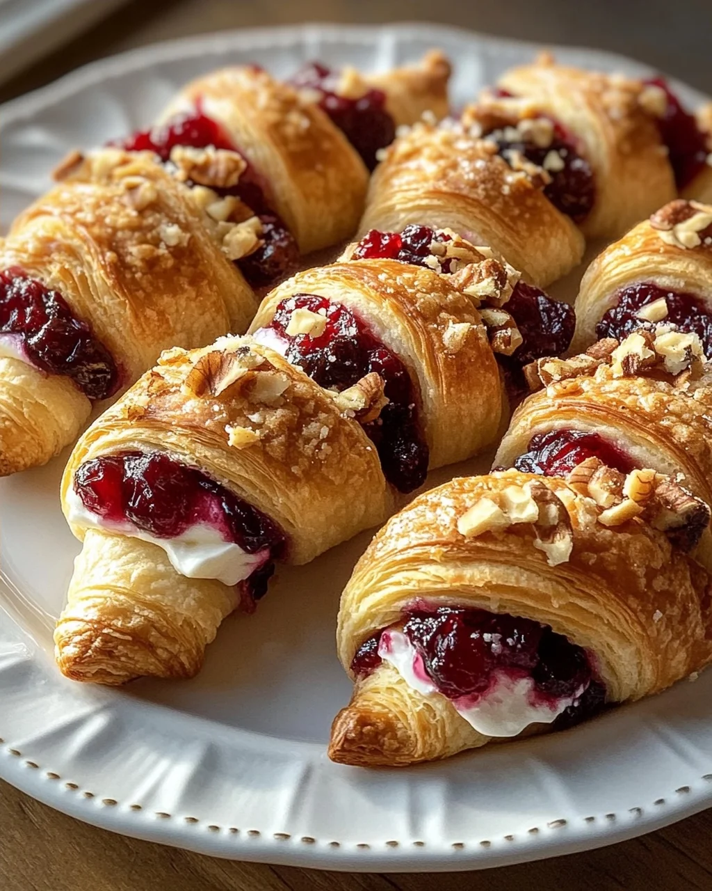 Cranberry Cream Cheese Crescent Bites: Leckerer Snack für Feste