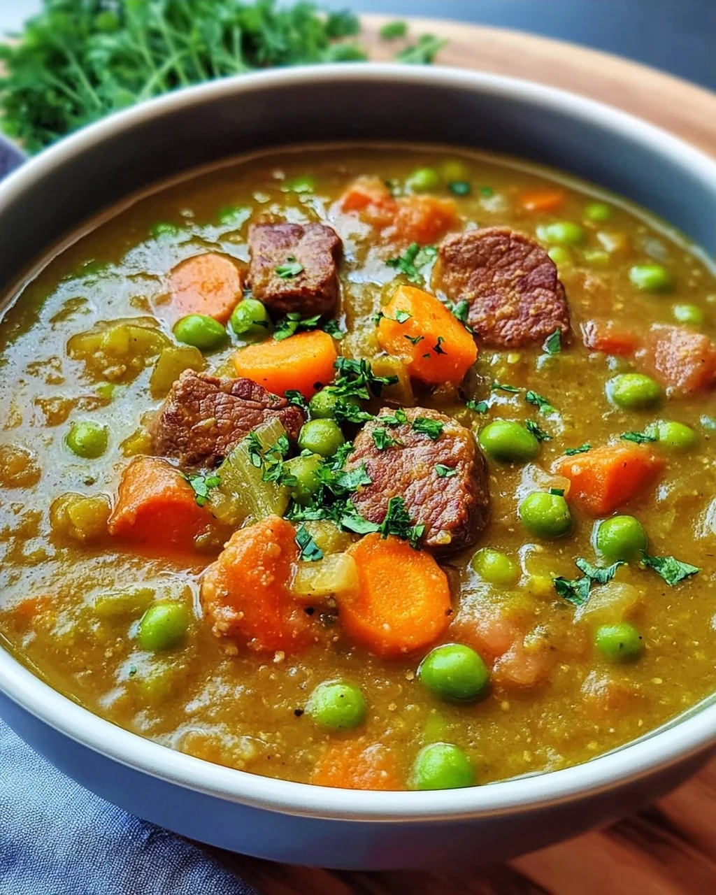 Erbseneintopf klassisch nach Omas Rezept