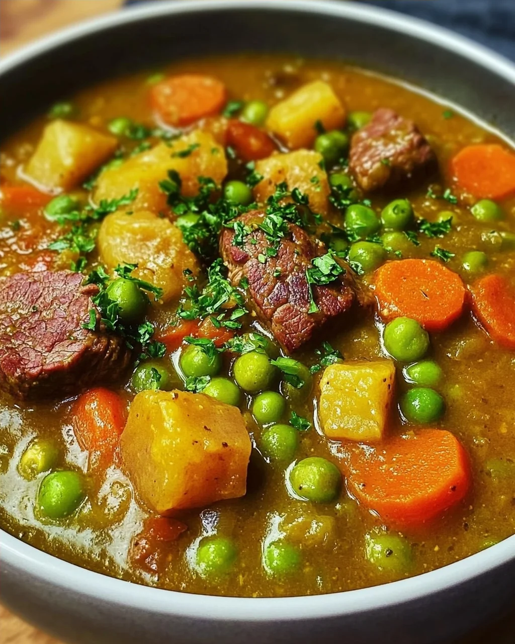 Erbseneintopf klassisch nach Omas Rezept