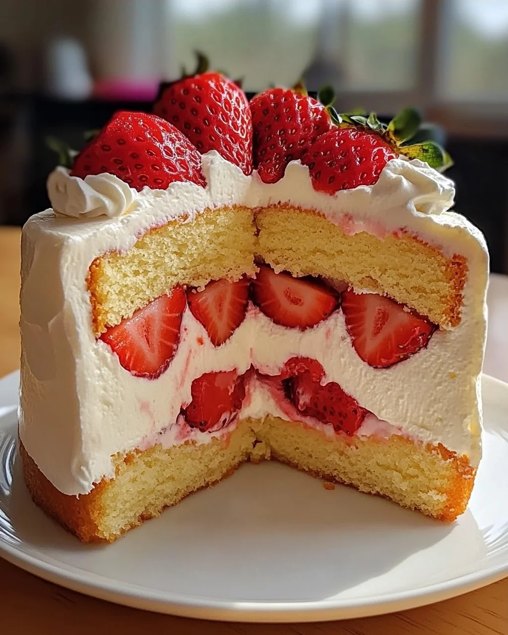 Erdbeertorte: Leichte Sommerfreude im Kuchen
