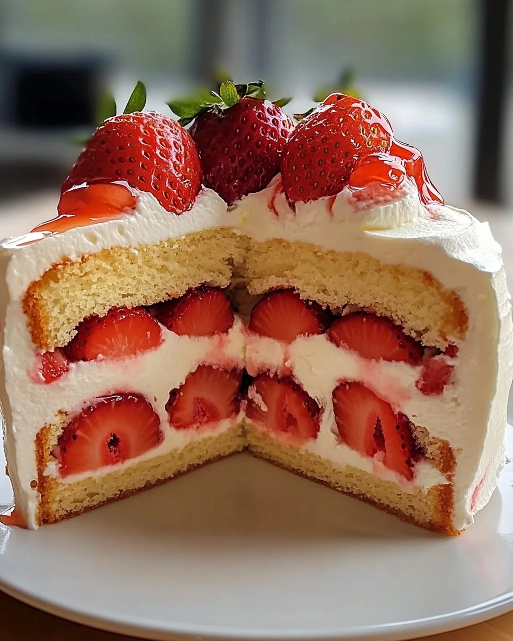 Erdbeertorte: Leichte Sommerfreude im Kuchen