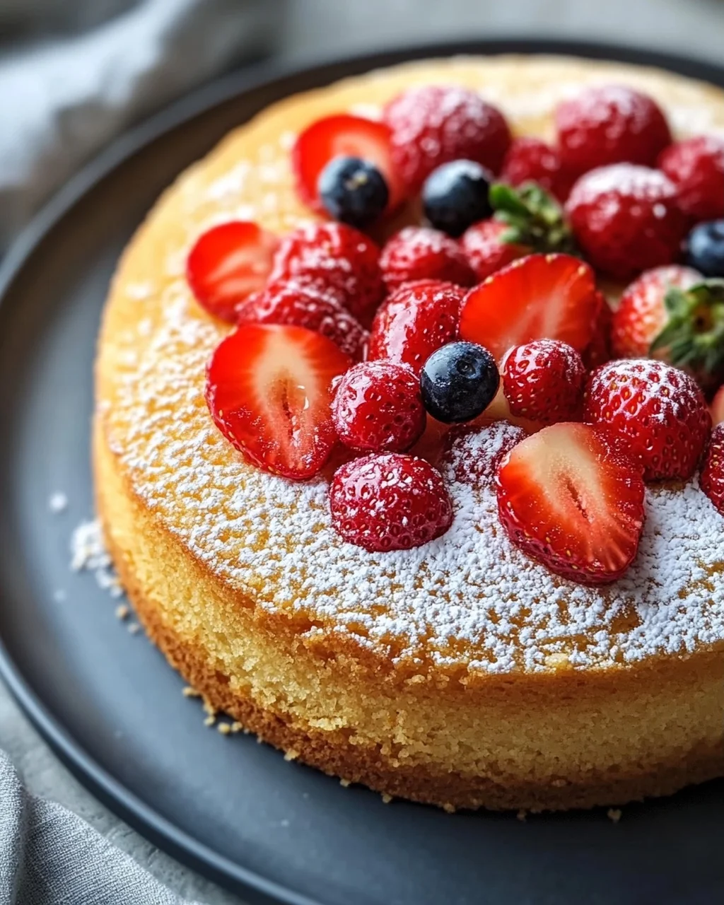 Erdnuss-Joghurtkuchen mit alkoholfreiem Bier in kurzer Zeit