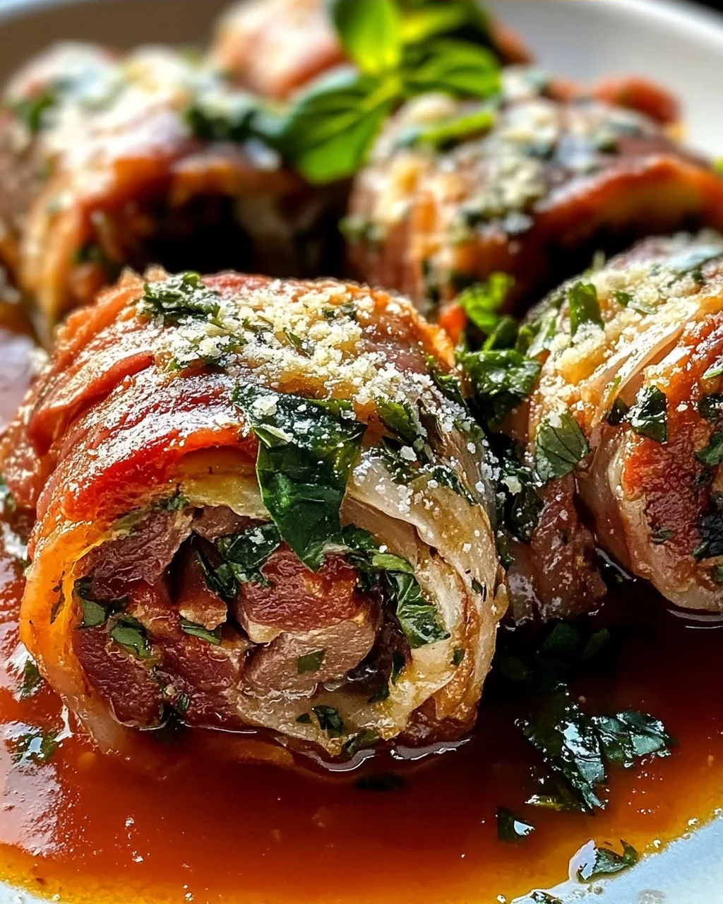 Fleischrouladen nach italienischer Art