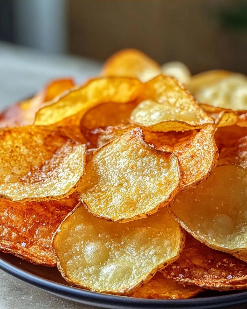 Kartoffelchips Heissluftfritteuse: Knusprig & Leicht!