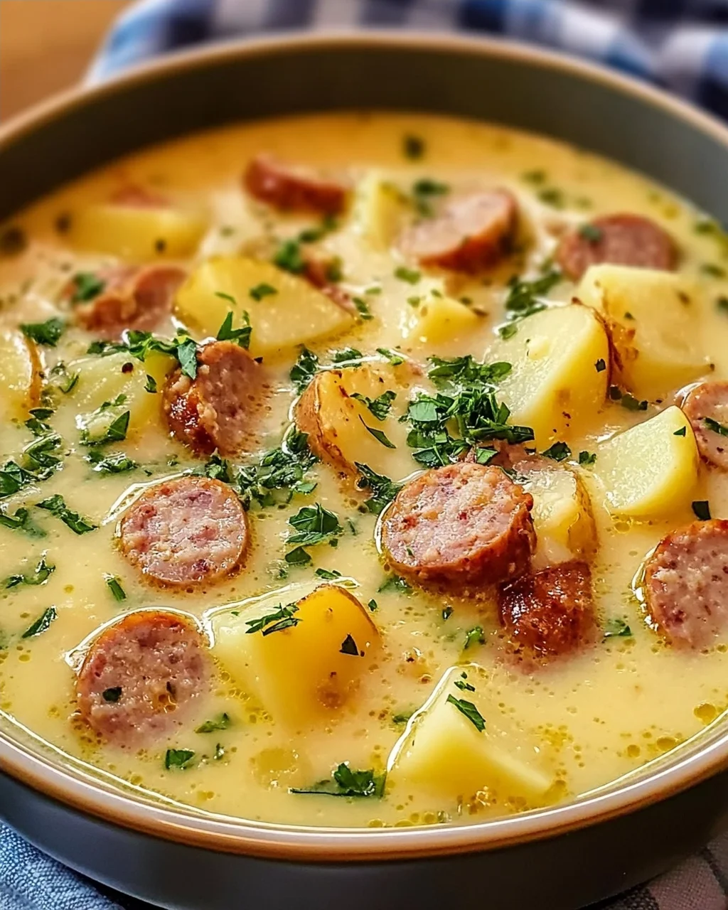 Kartoffelsuppe mit Wurst – Deftiger Genuss für Zuhause
