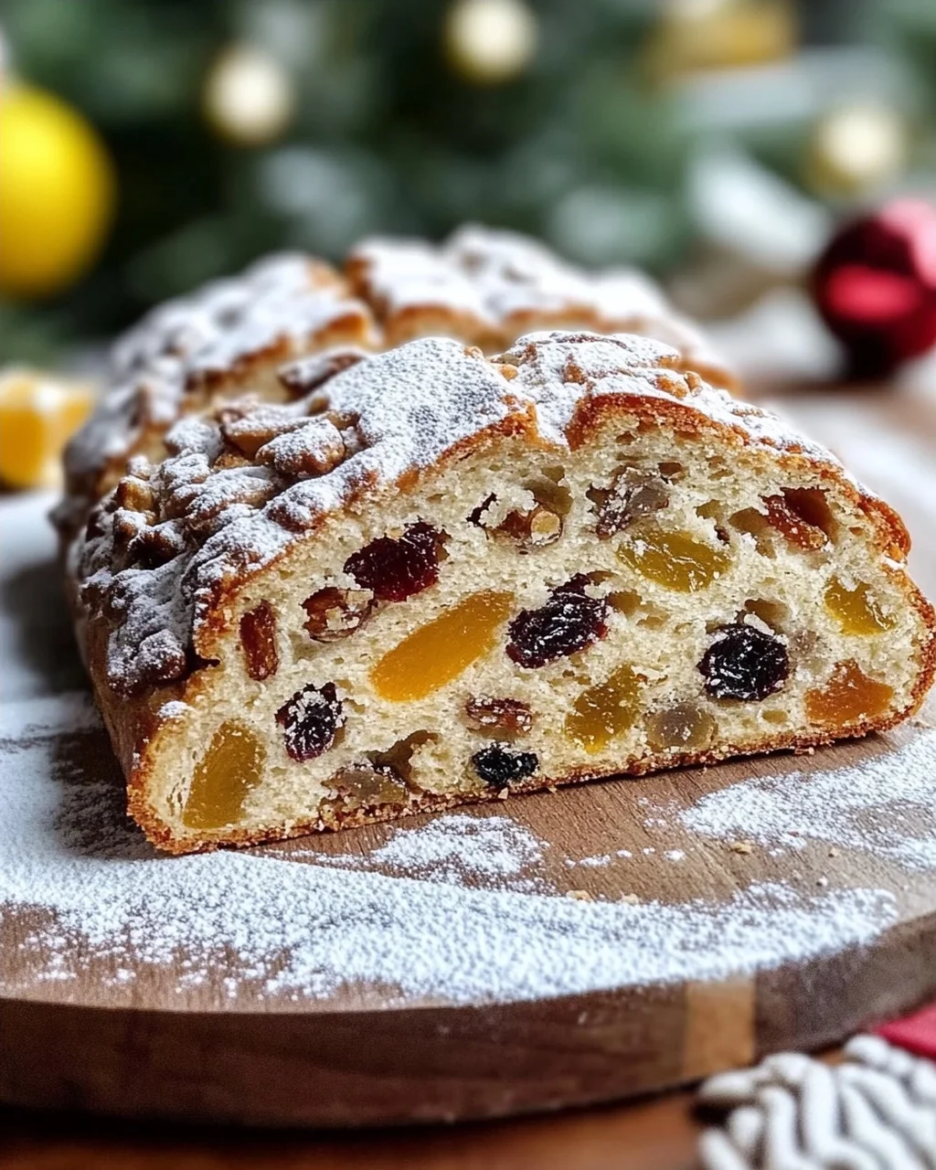 Klassischer Christstollen
