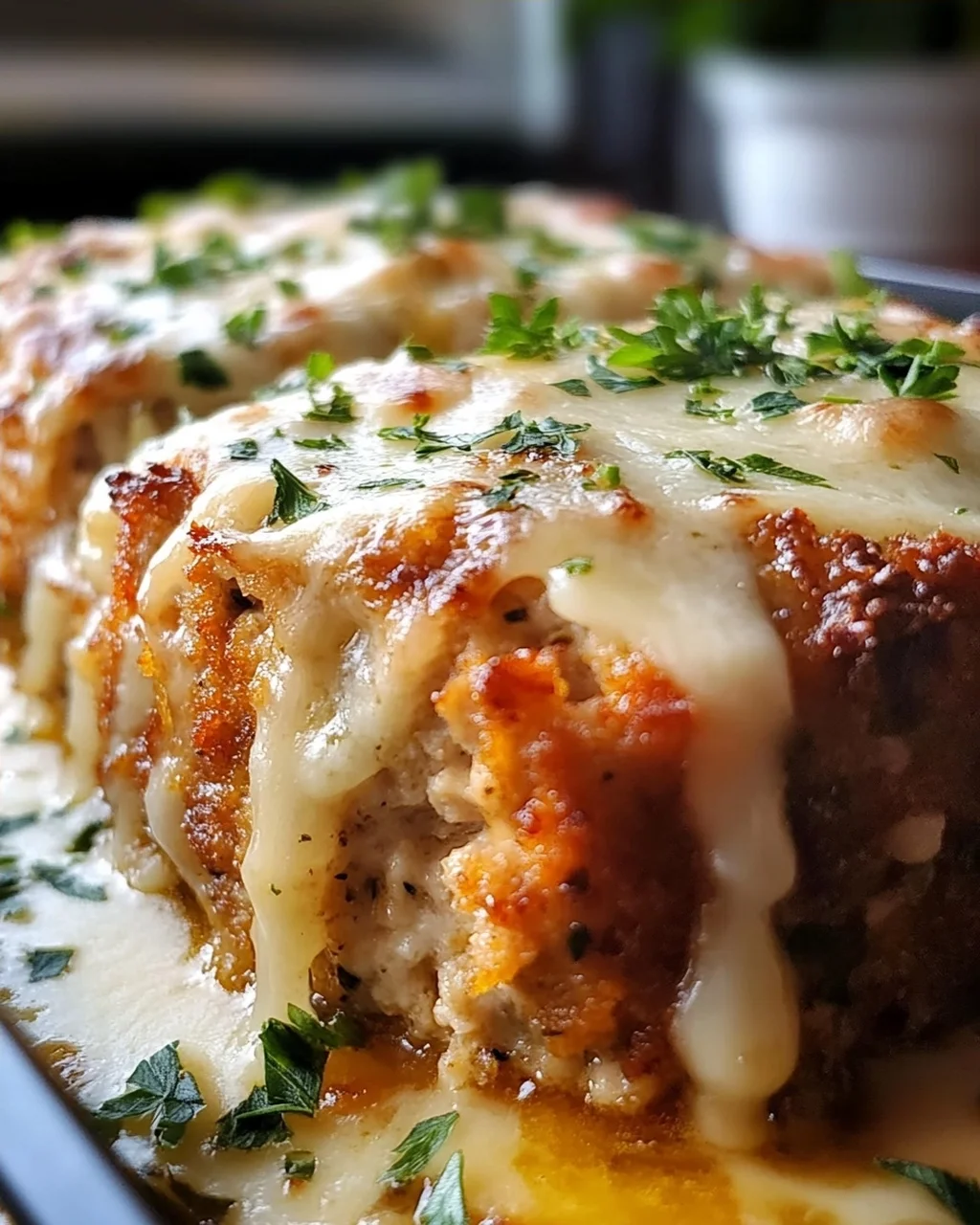 Knoblauch-Parmesan Hähnchen-Hackbraten: Dein Lieblingsrezept