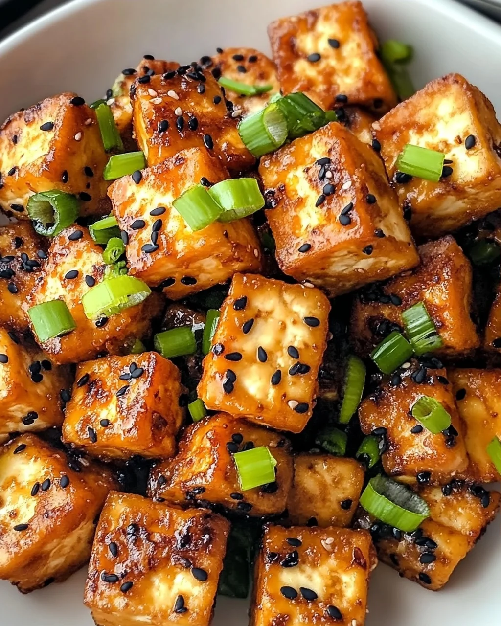 Knusprig gebratener Tofu: Der perfekte Snack!