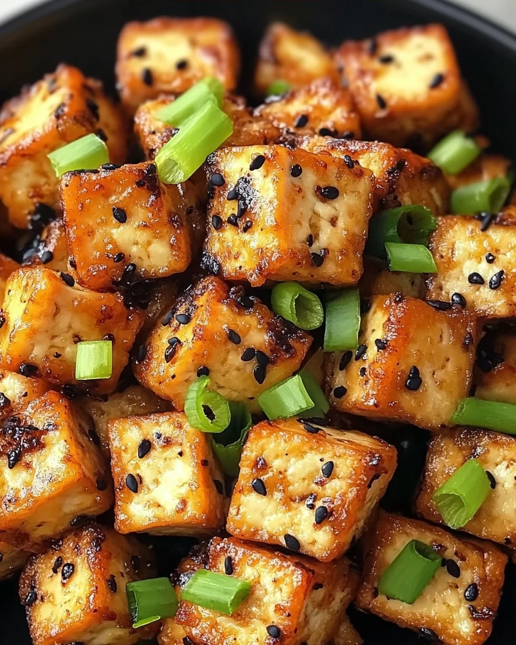 Knusprig gebratener Tofu: Der perfekte Snack!