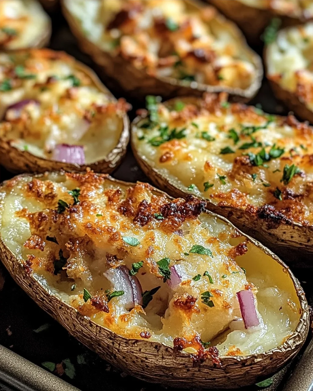Knusprige Kartoffelschalen