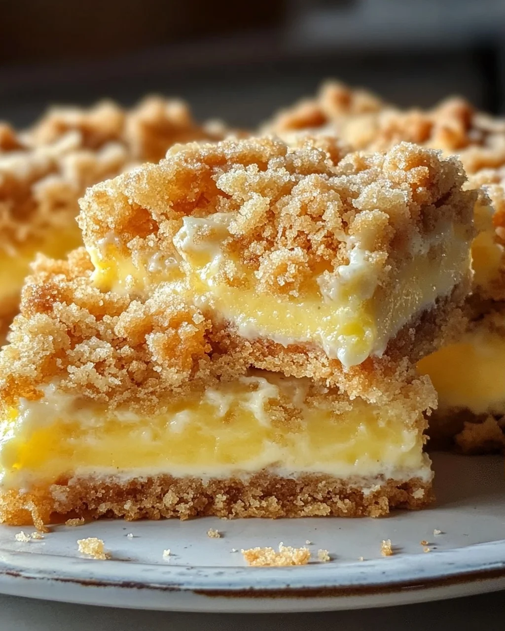 Köstlicher Streuselkuchen mit Pudding vom Blech – einfach & lecker!
