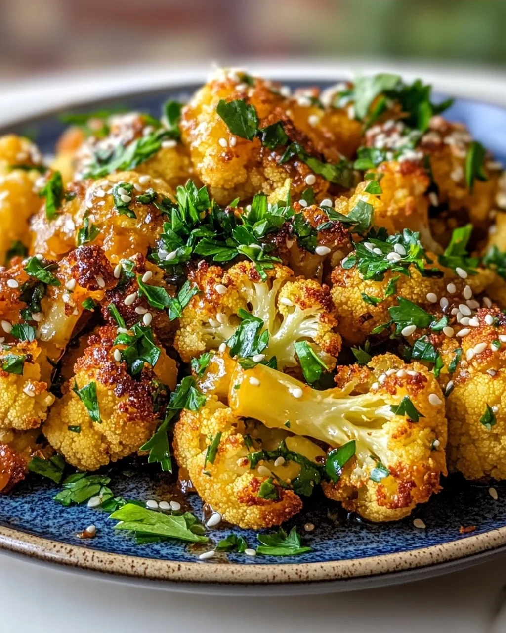Marokkanischer Blumenkohl mit Tahini-Honig: Das ultimative Rezept!