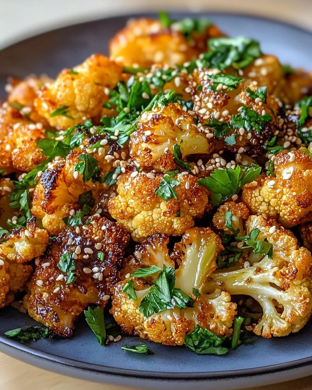 Marokkanischer Blumenkohl mit Tahini-Honig: Das ultimative Rezept!