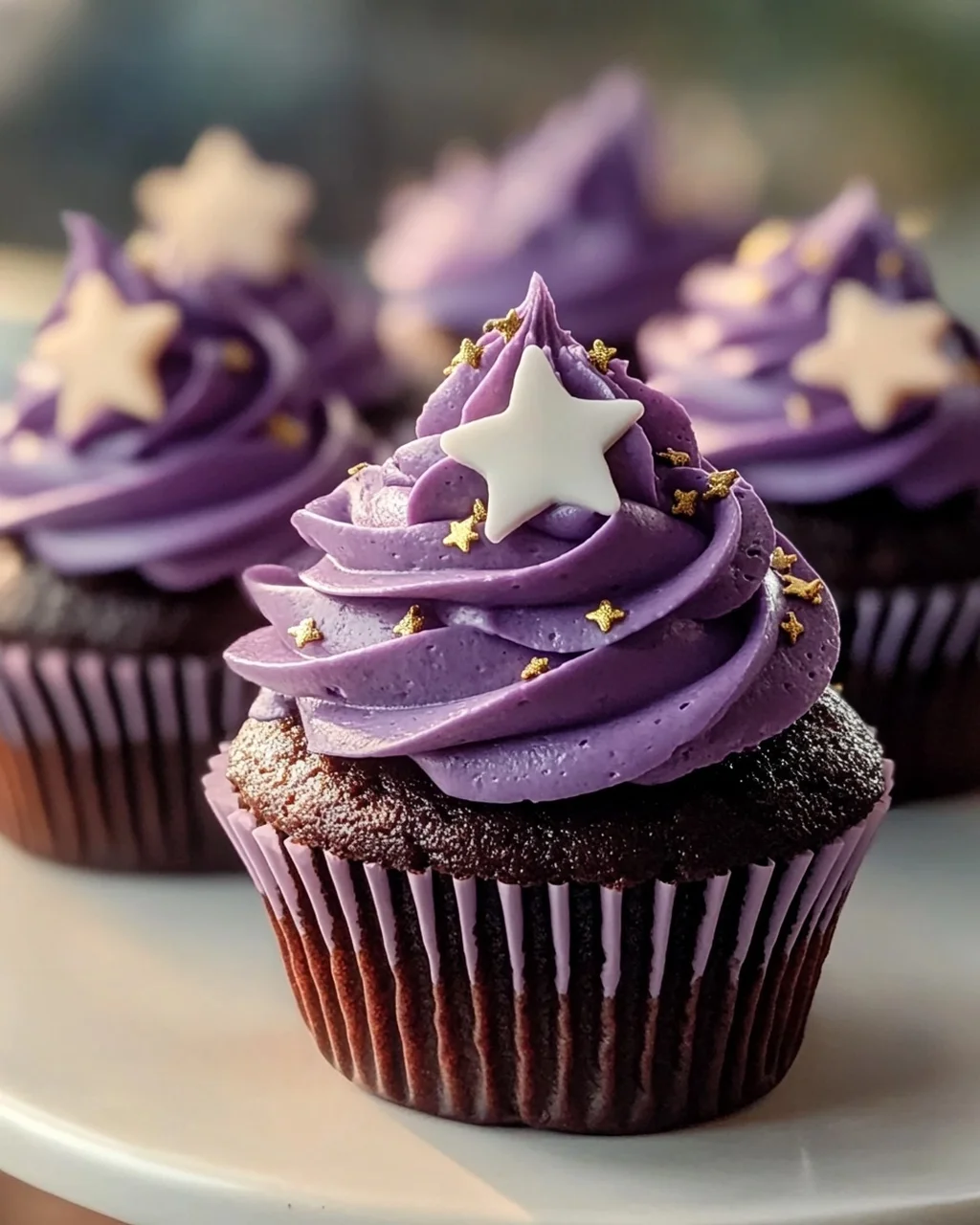 Mini Sleeping Draught Cupcakes für die Harry Potter Party!