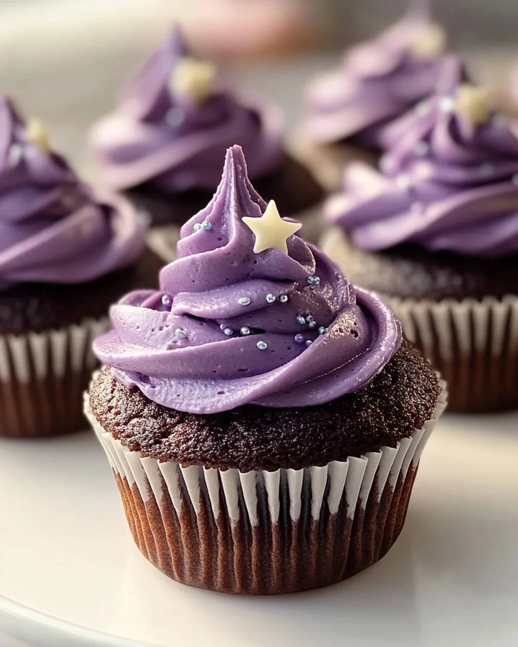 Mini Sleeping Draught Cupcakes für die Harry Potter Party!