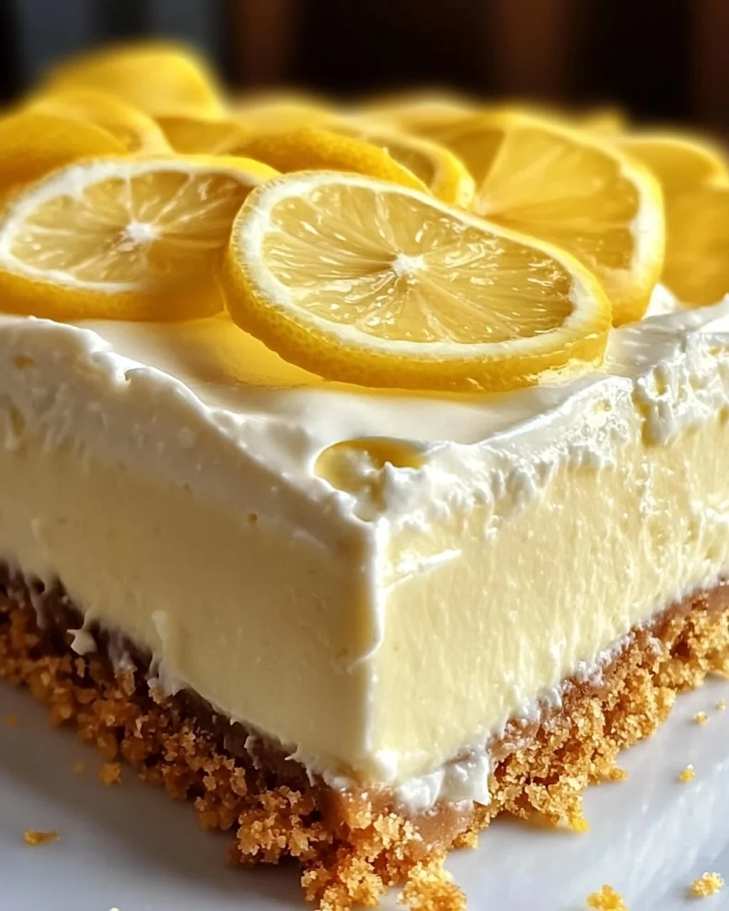 No-Bake Zitronen Käsekuchen Rezept