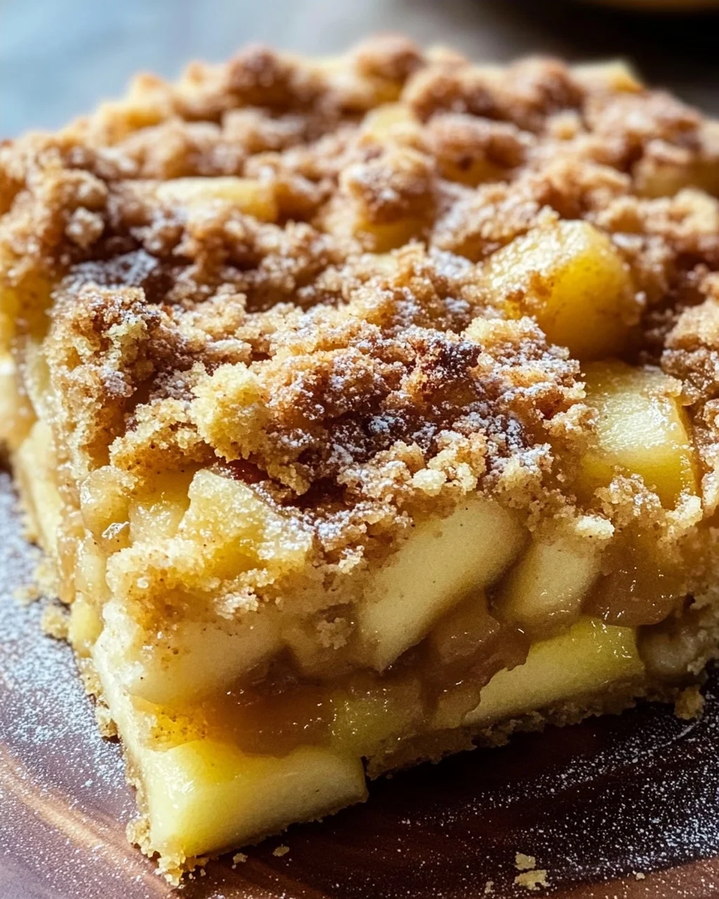 Omas blitzschneller Apfelkompott-Streuselkuchen