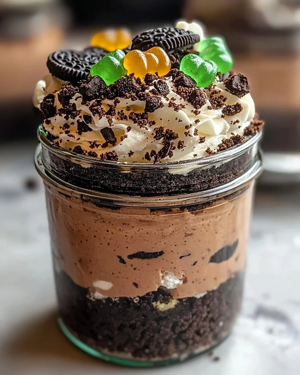 Rezept: Mini Oreo Dirt Cake Jars – Dein schnelles Dessert!