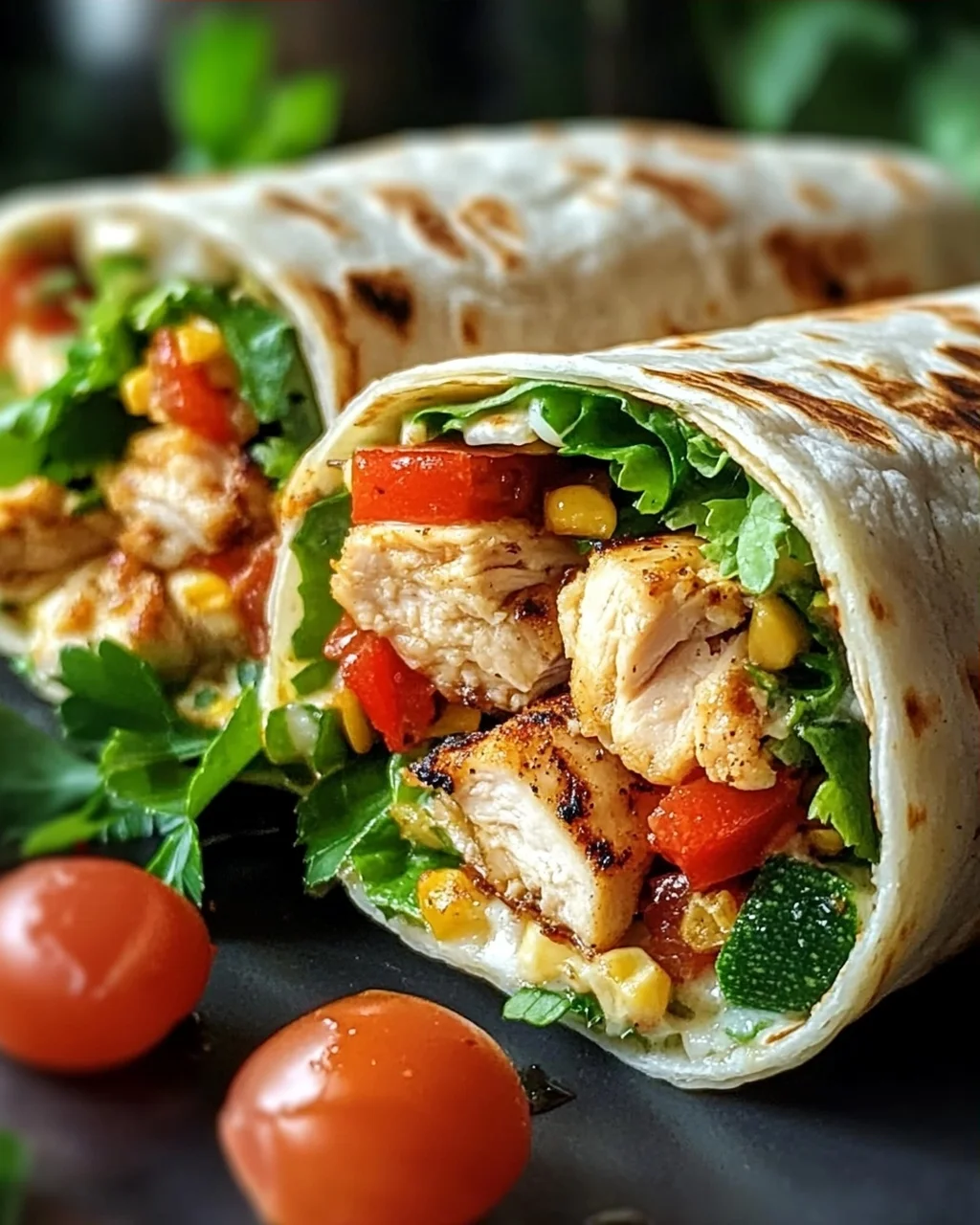 Selbstgemachte Proteinwraps