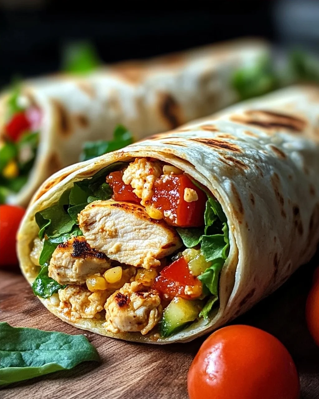 Selbstgemachte Proteinwraps