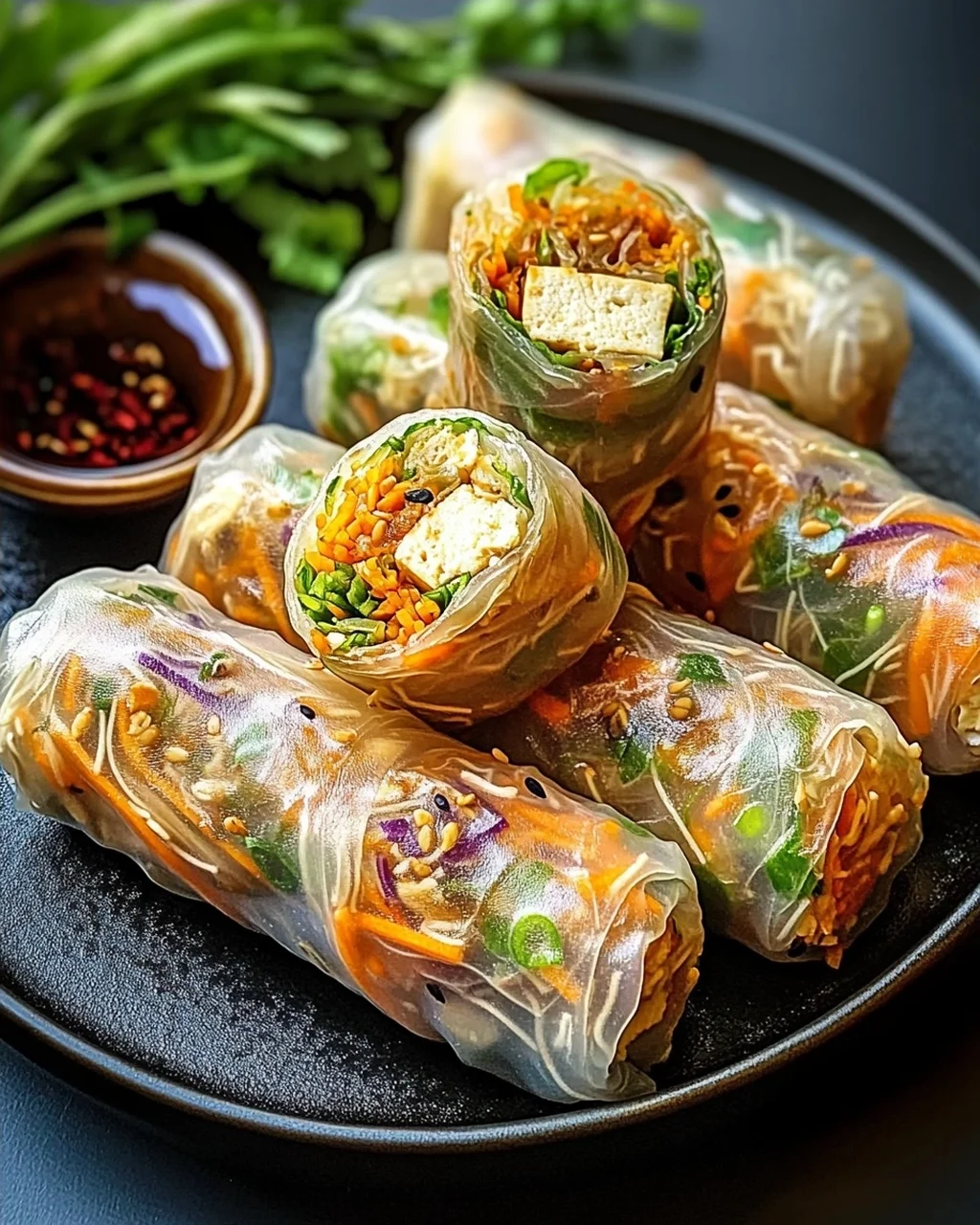 Taste Air Fryer Reispapier Nudelrollen: Knusprig, Schnell, Lecker!