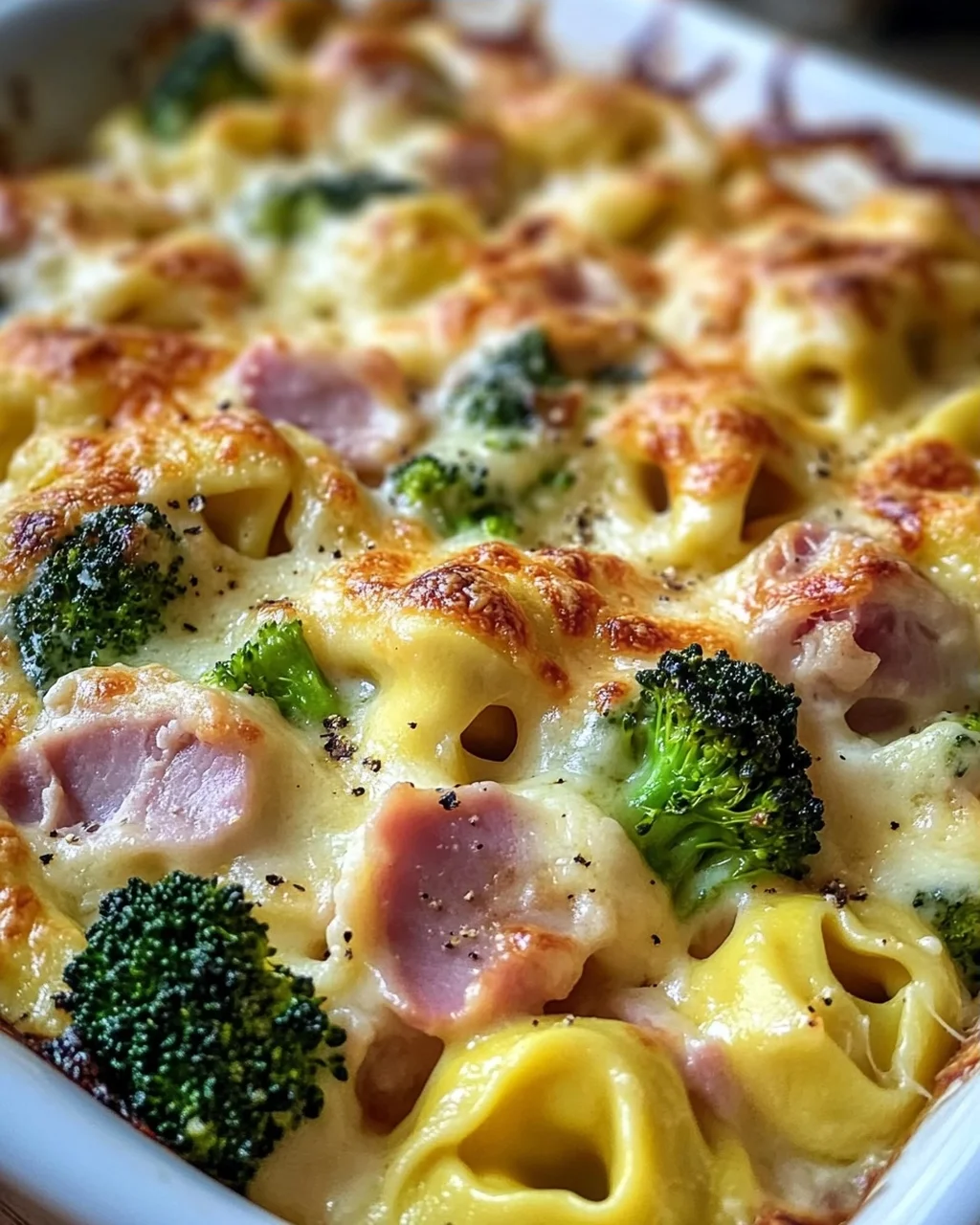 Tortellini Auflauf Schinken Brokkoli