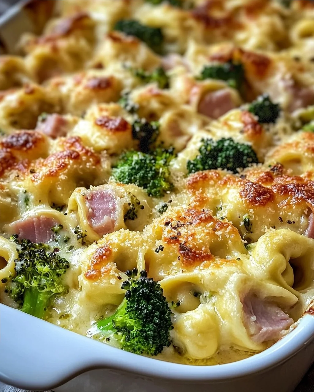Tortellini Auflauf Schinken Brokkoli