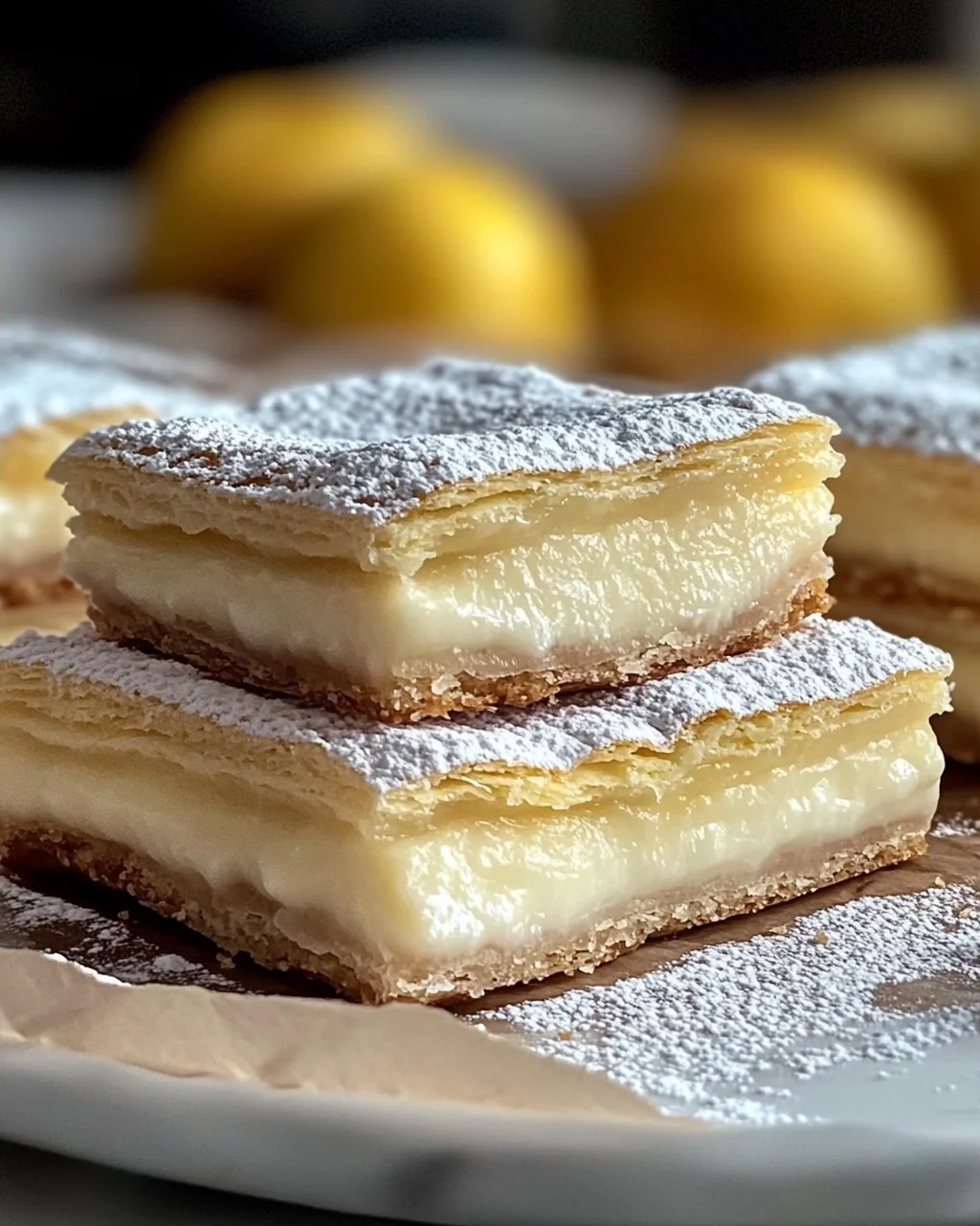 Vanillepudding-Cremeschnitten für deinen Desserttraum