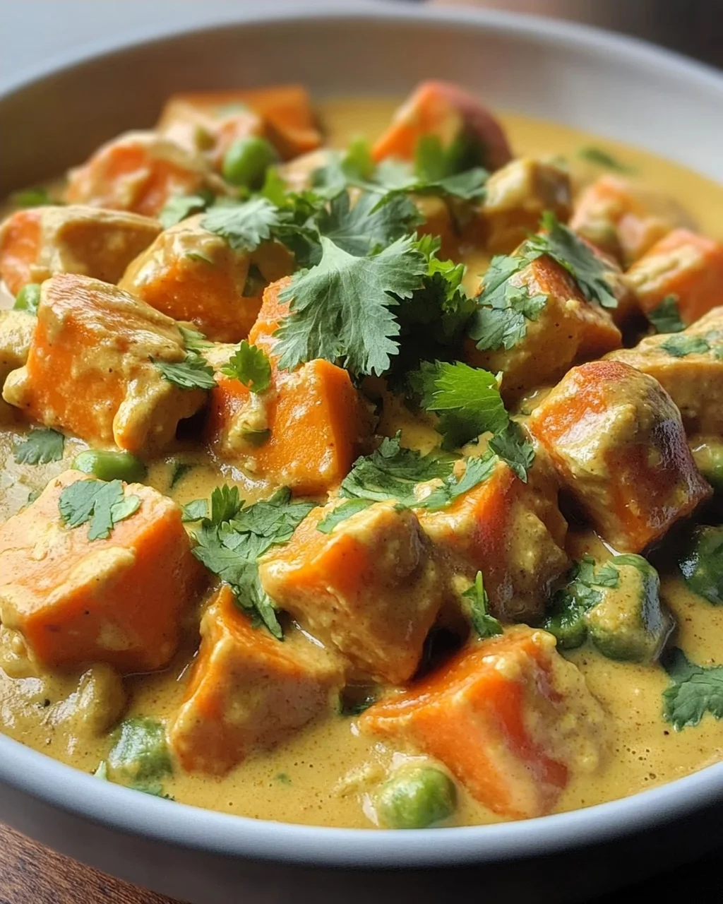 Vegetable Korma with Sweet Potato and Cashew Cream Recipe
