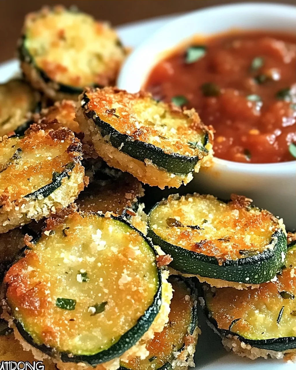 Zucchini Knoblauch Bissen für jeden Anlass geniessen